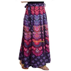 DAM GOOD YARN Mandella Maxi Wrap Dress